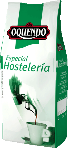OQUENDO Hosteleria Mezcla с добавлением зёрен, обжаренных с сахаром, кофе в зёрнах (1 кг)